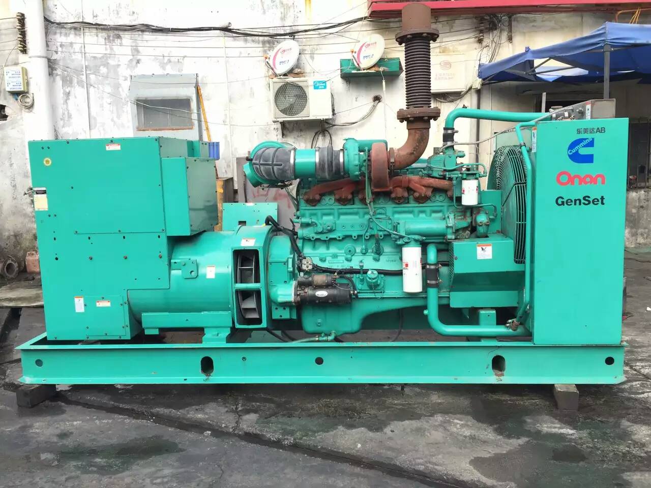 庐江租赁发电机-柴油发电机不正常冒烟的原因